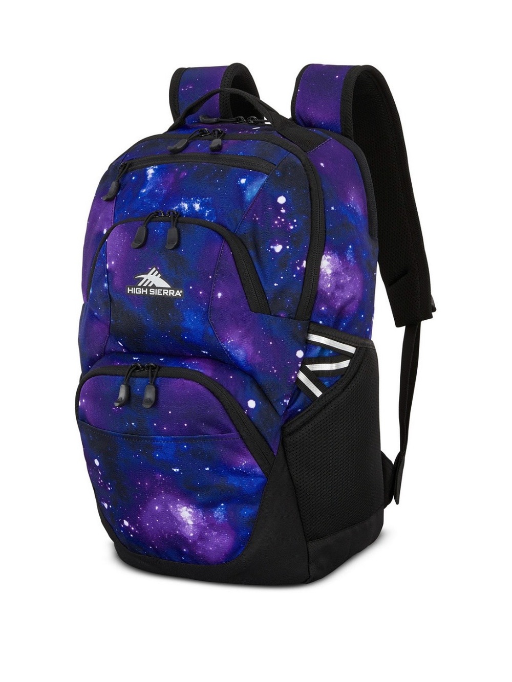 High Sierra Men's Purple Galaxy Print Backpack